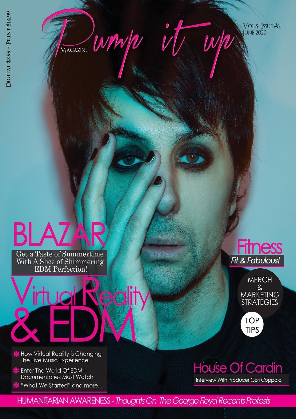 Vorderes Coverbild Pump it up magazine presents EDM Sensation BLAZAR