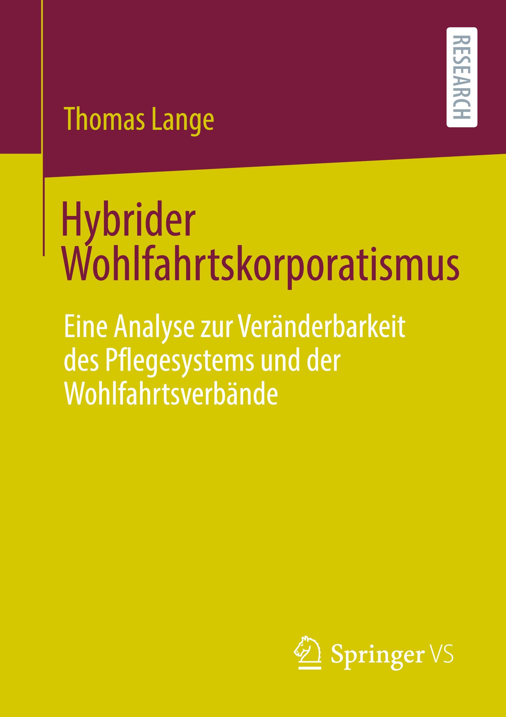 Vorderes Coverbild Hybrider Wohlfahrtskorporatismus