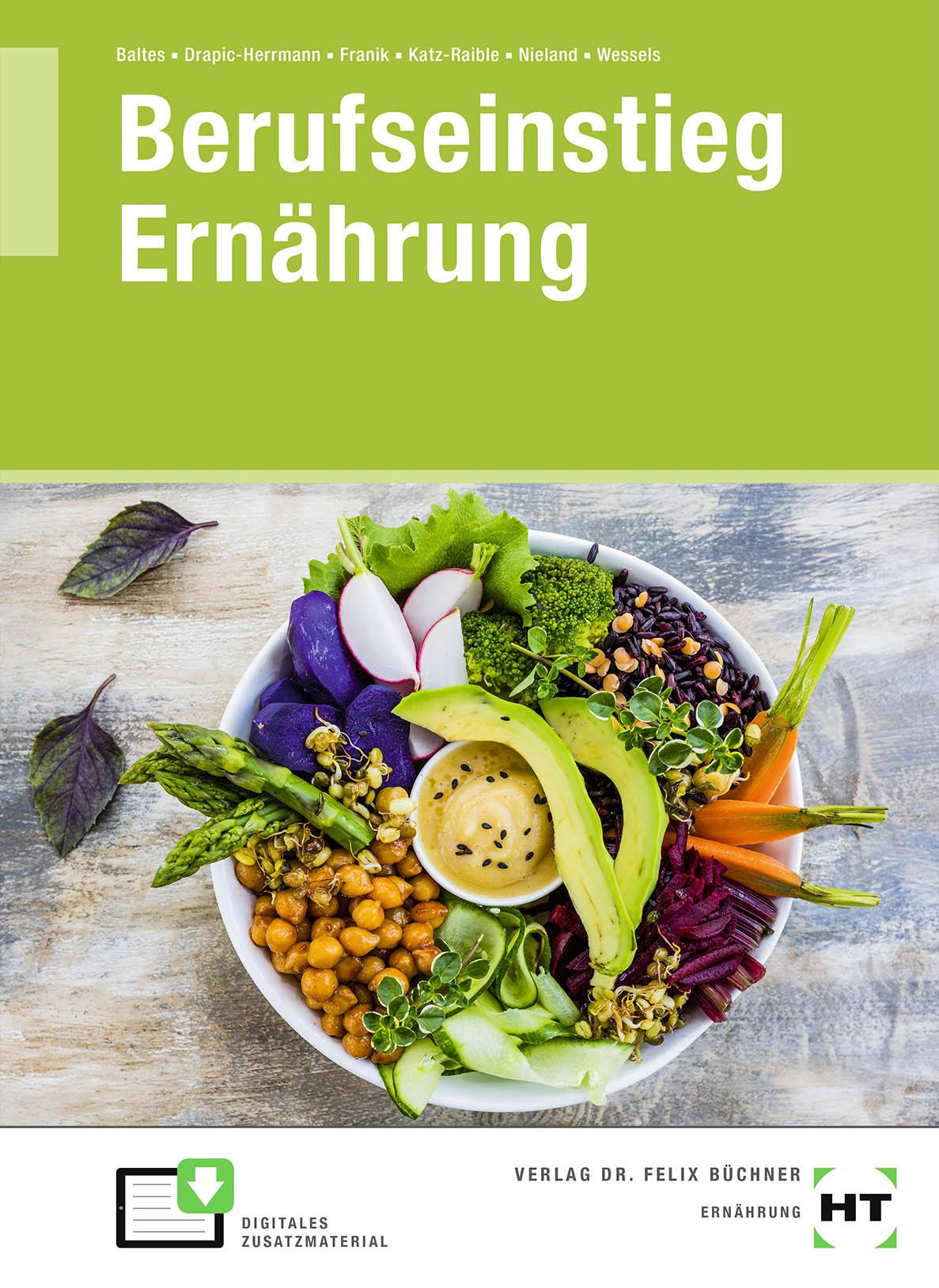 Vorderes Coverbild Berufseinstieg Ernährung