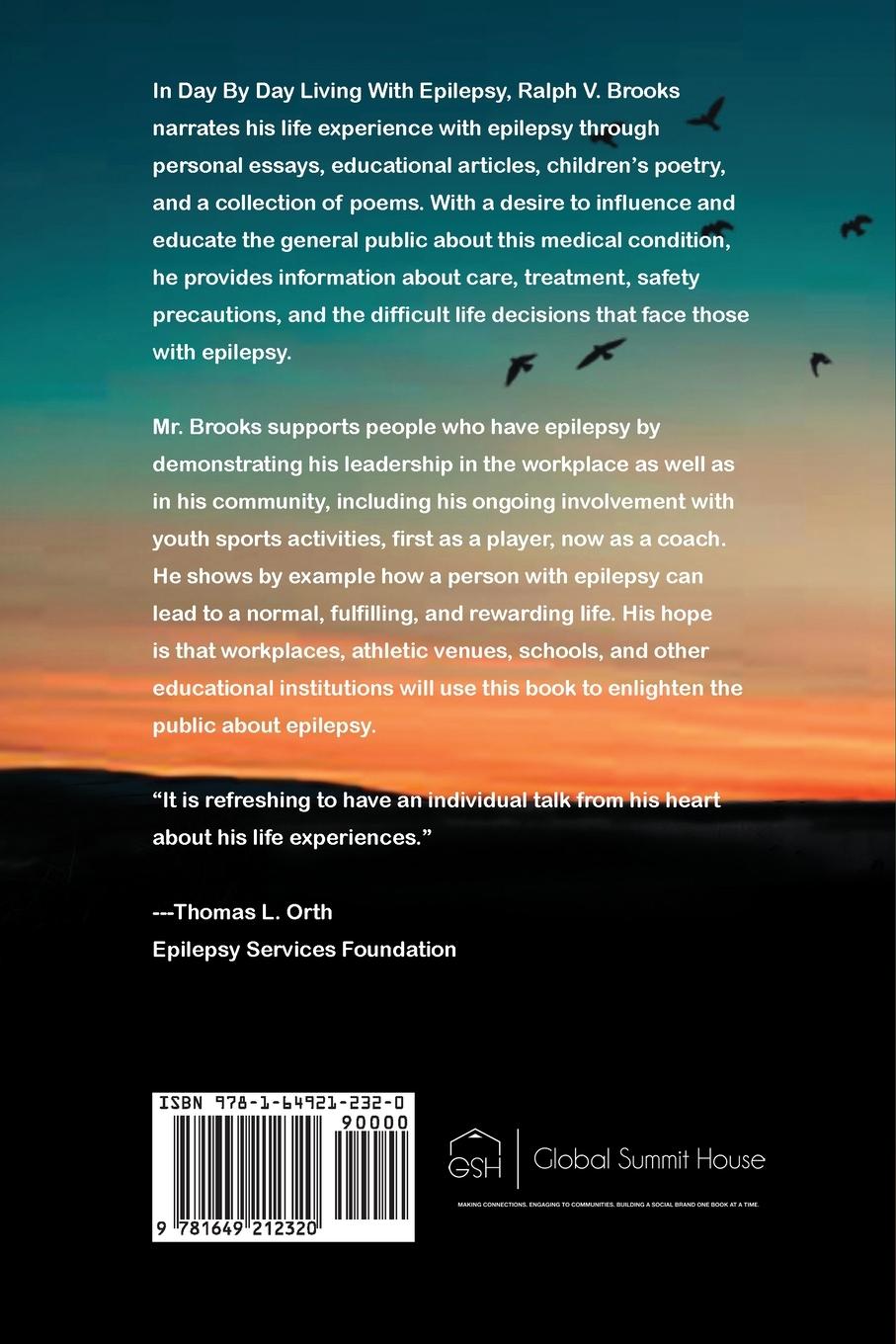 Rückseitencover Day by Day Living with Epilepsy