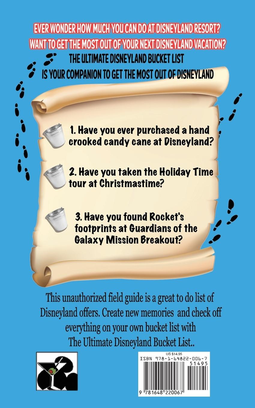 Rückseitencover One hundred thing to do at Disneyland before you die