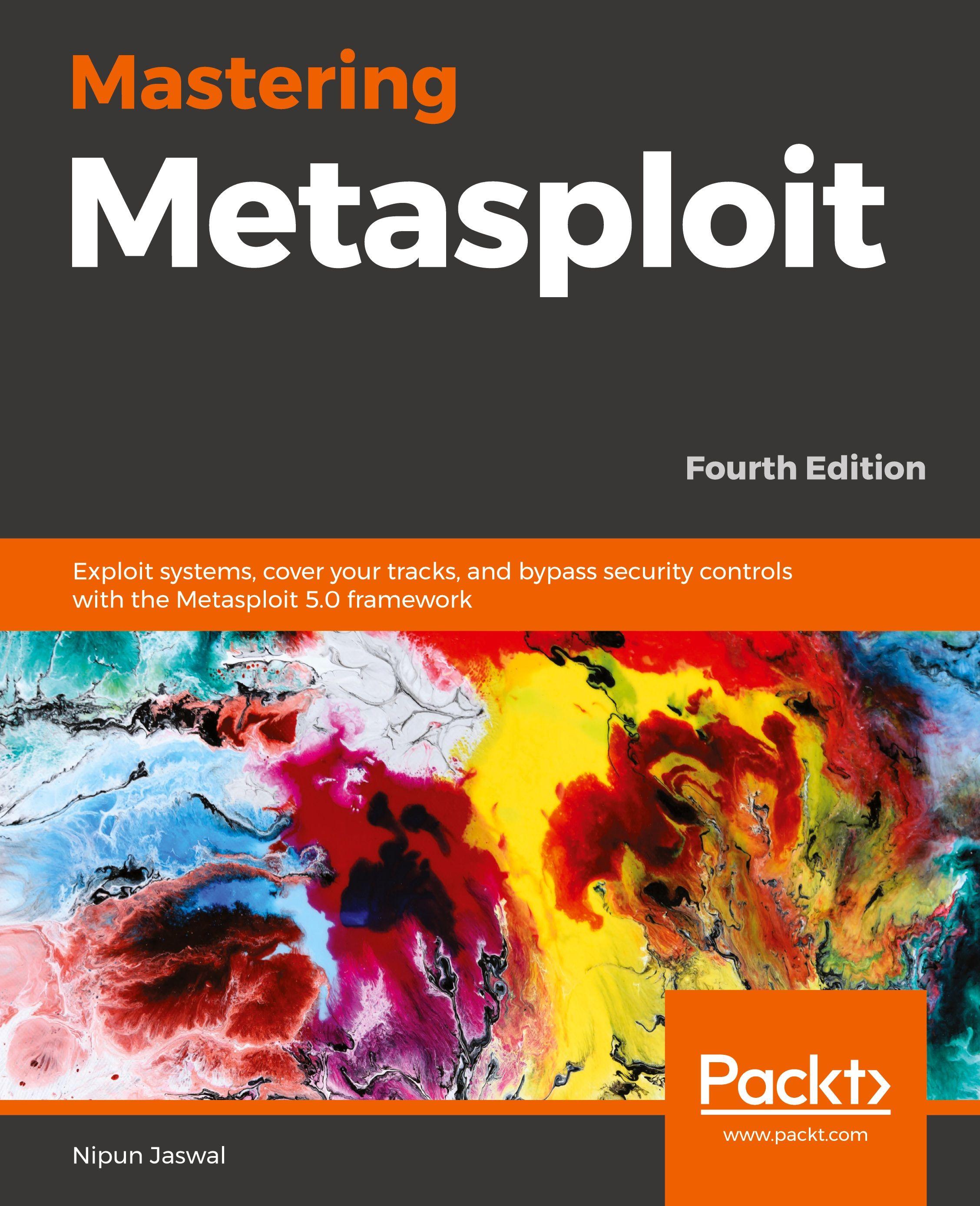 Vorderes Coverbild Mastering Metasploit - Fourth Edition