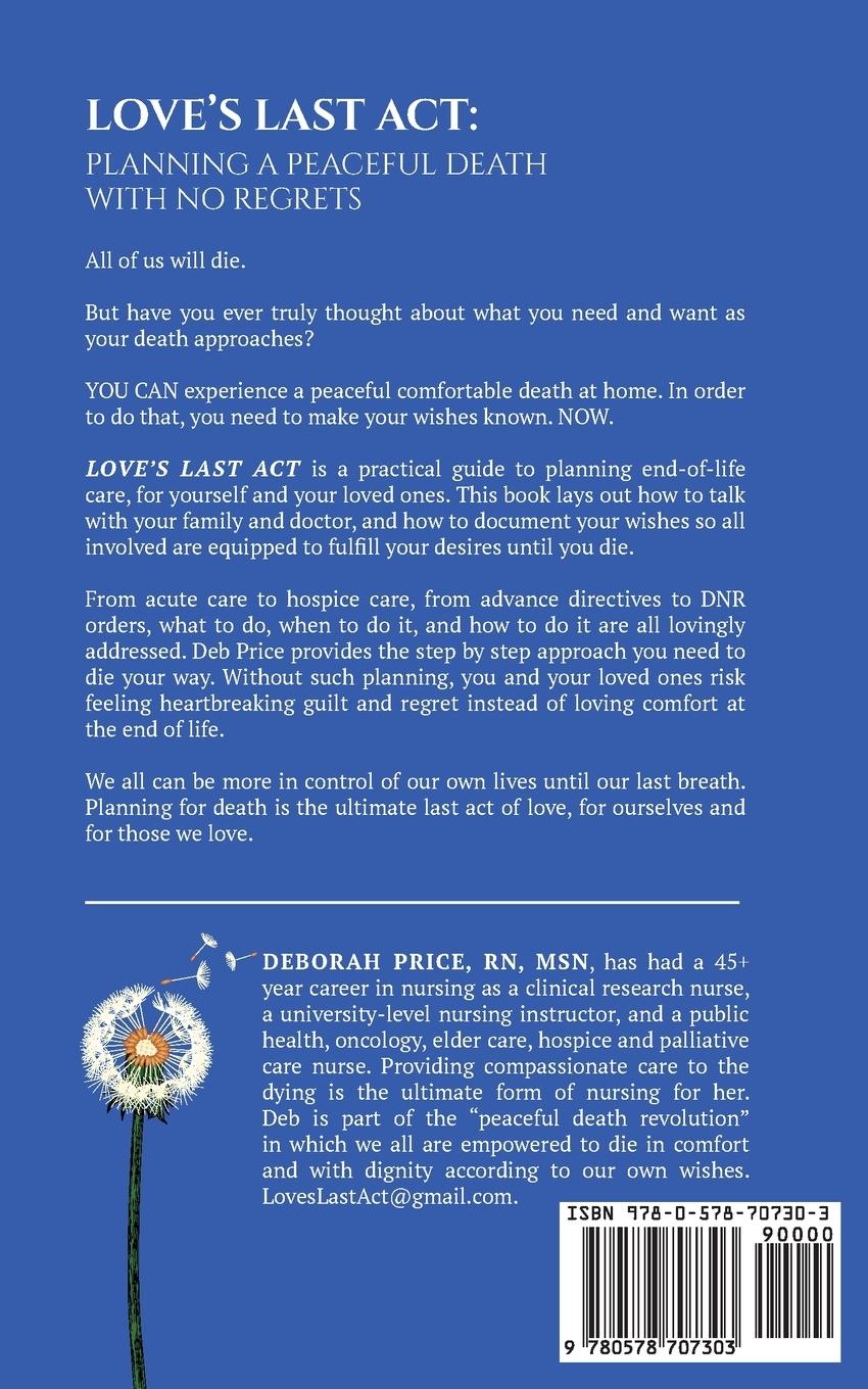 Rückseitencover Love's Last Act