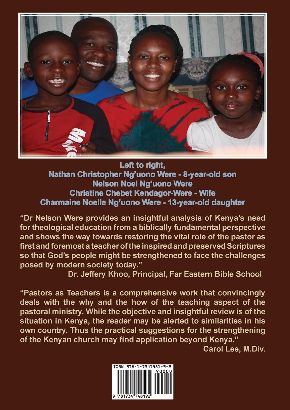 Rückseitencover Pastors As Teachers
