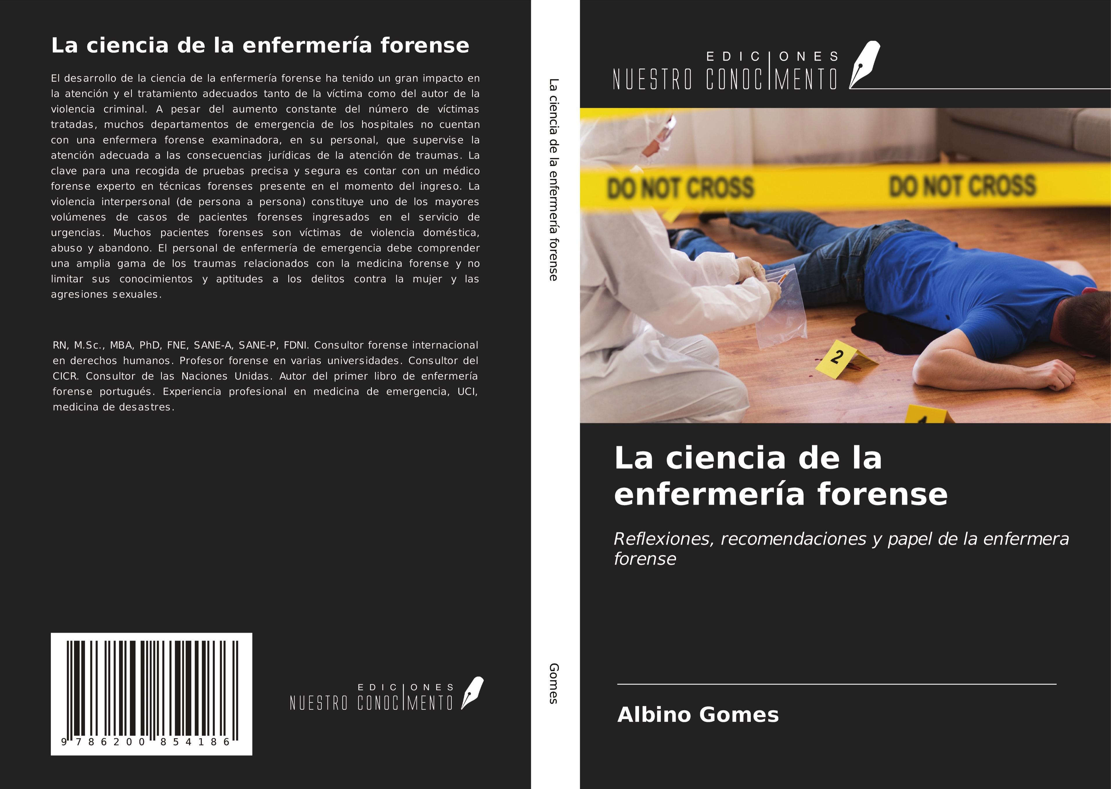 Vorderes Coverbild La ciencia de la enfermería forense