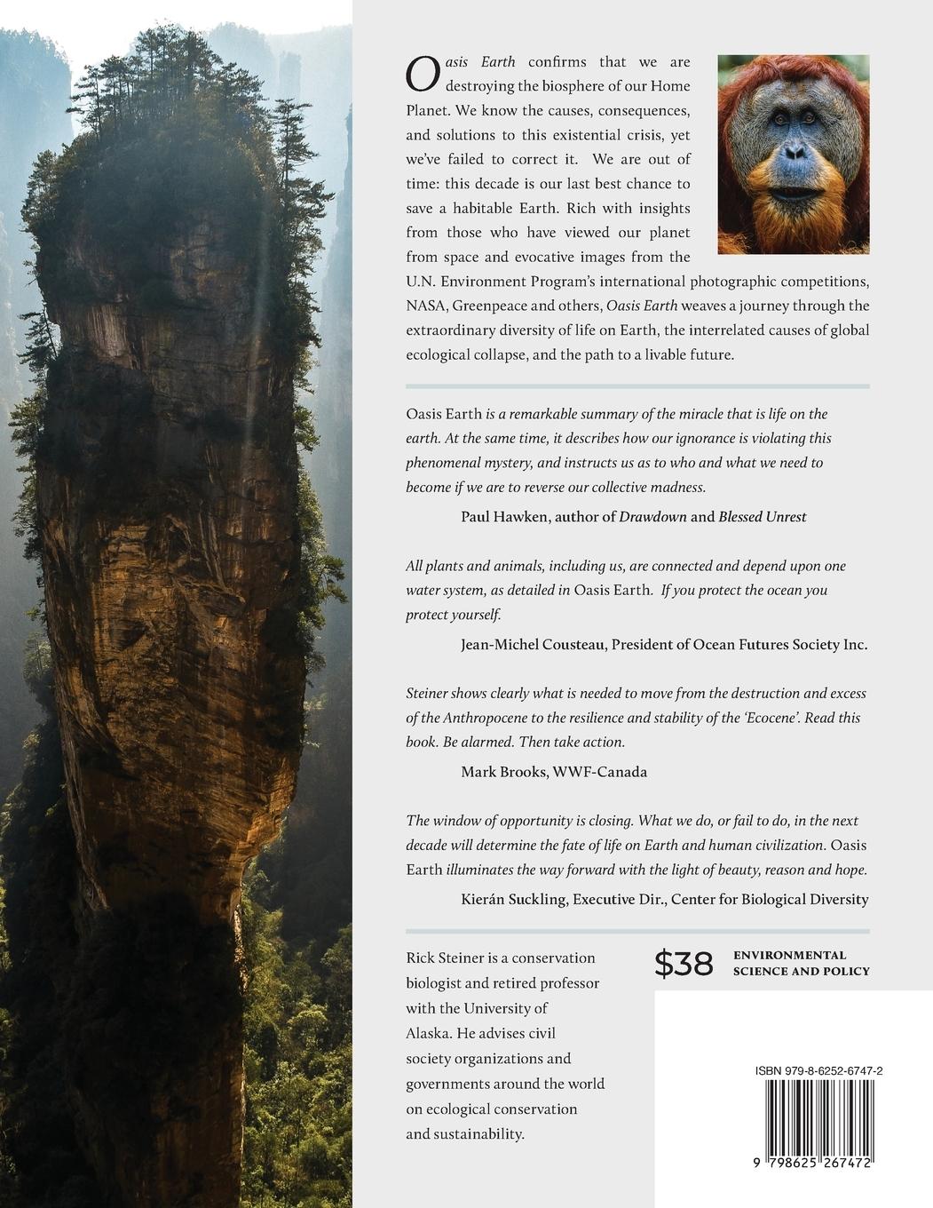 Rückseitencover Oasis Earth