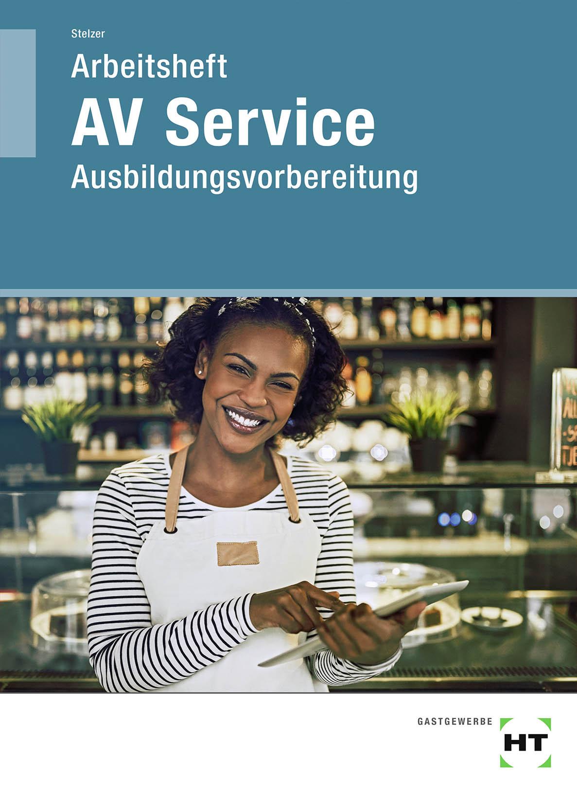 Vorderes Coverbild Arbeitsheft AV Service