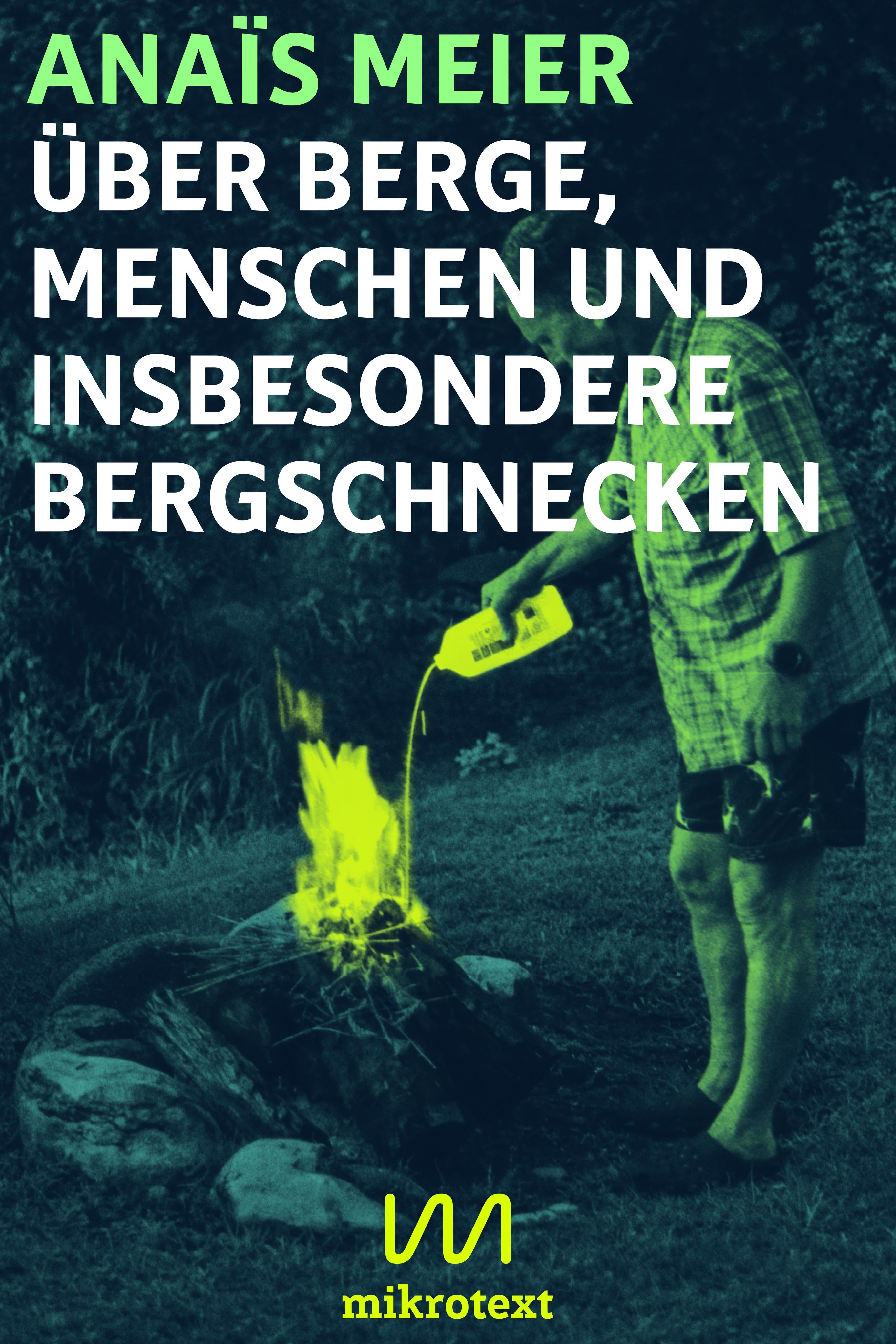 Vorderes Coverbild Über Berge, Menschen und insbesondere Bergschnecken