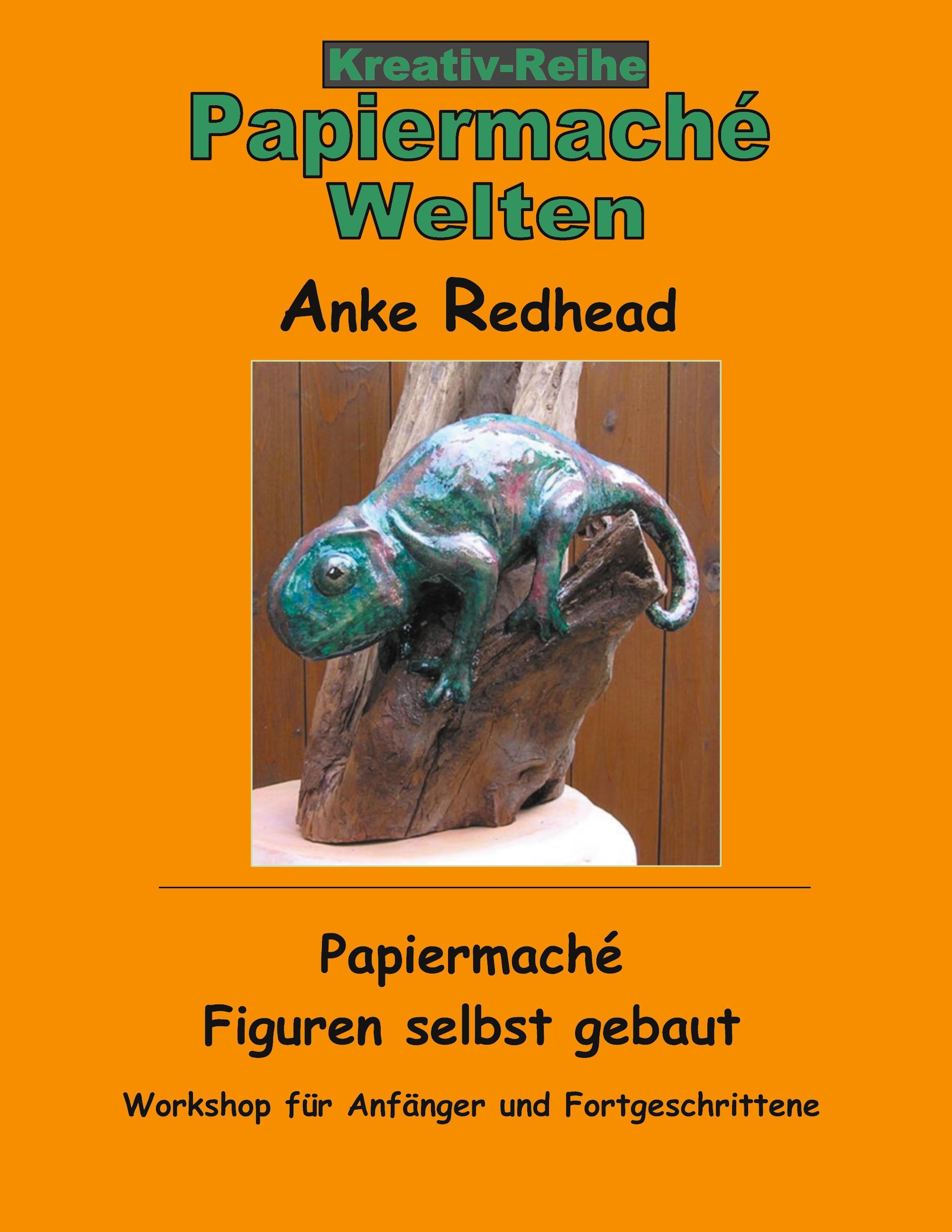 Vorderes Coverbild Papiermaché  Figuren selbst gebaut