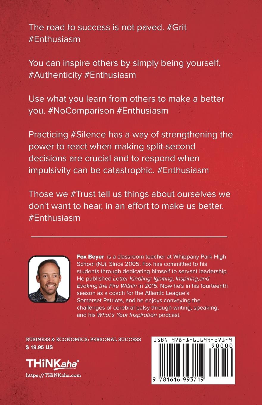 Rückseitencover Adapt And Maintain Enthusiasm In Adversity: Using The 5-Step F.A.C.TS. Process To Find Your Strength And Enthusiasm To Succeed