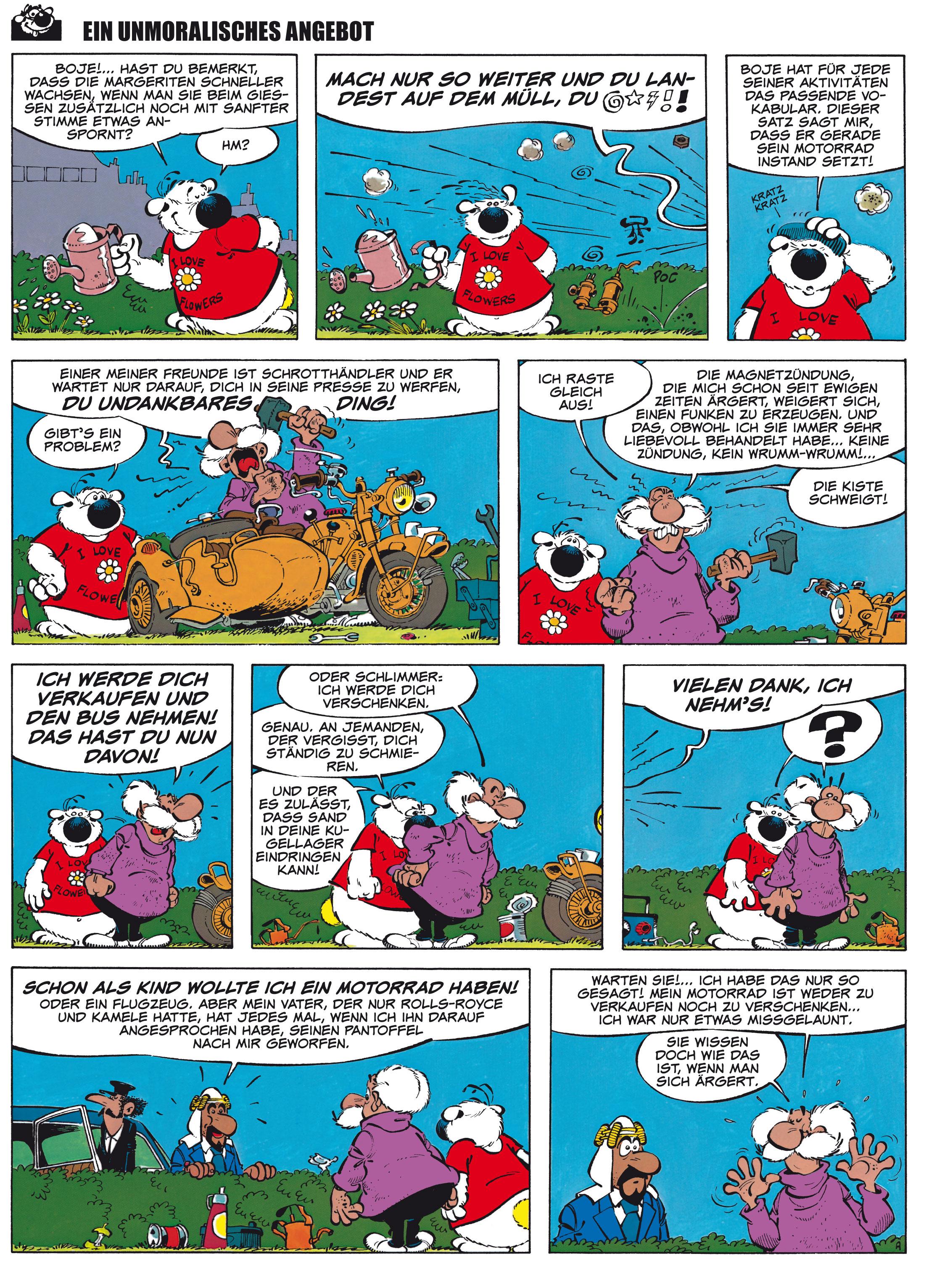 Beispielinhalt (Bild) Cubitus - Eingelocht!