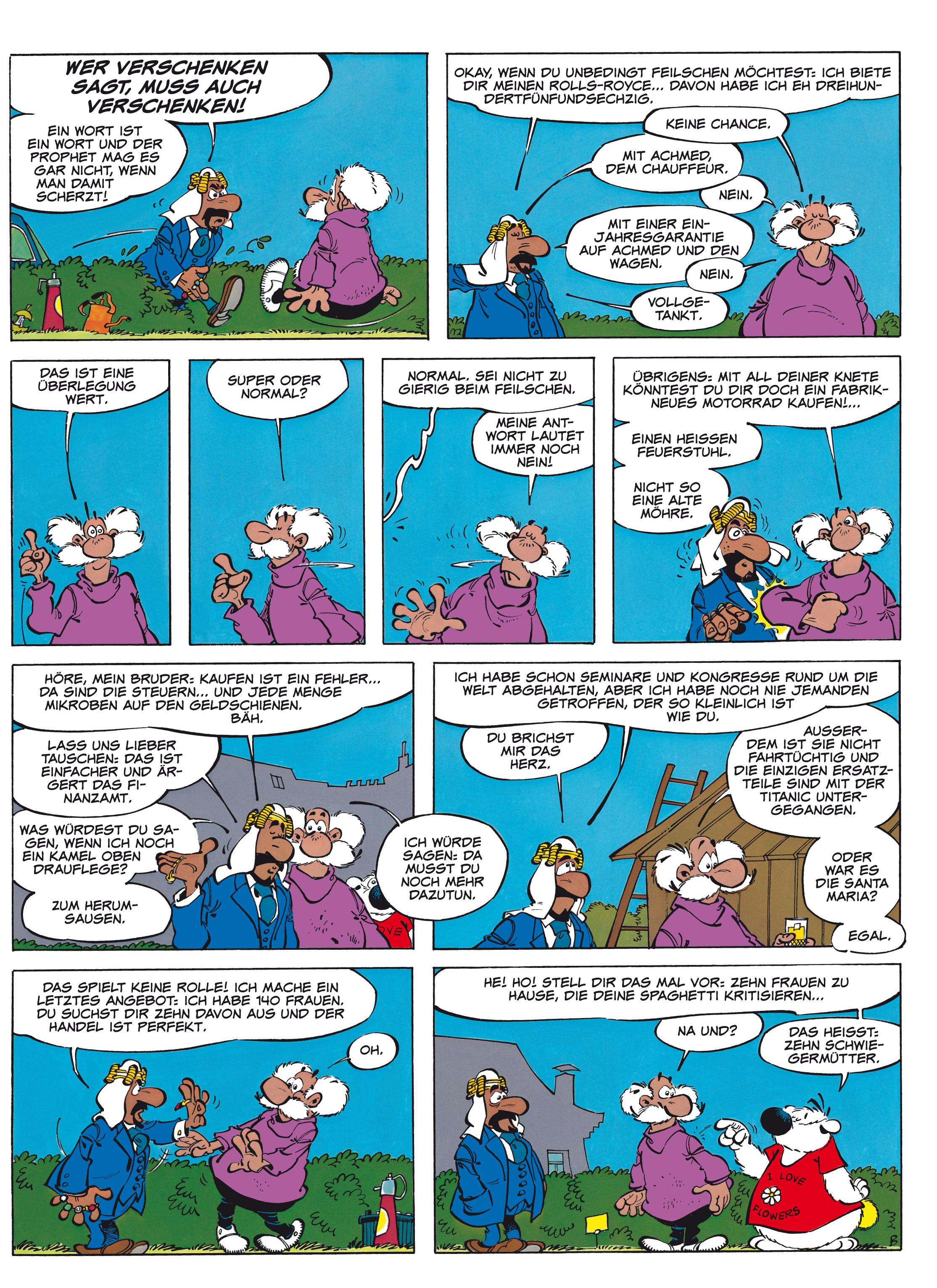 Beispielinhalt (Bild) Cubitus - Eingelocht!