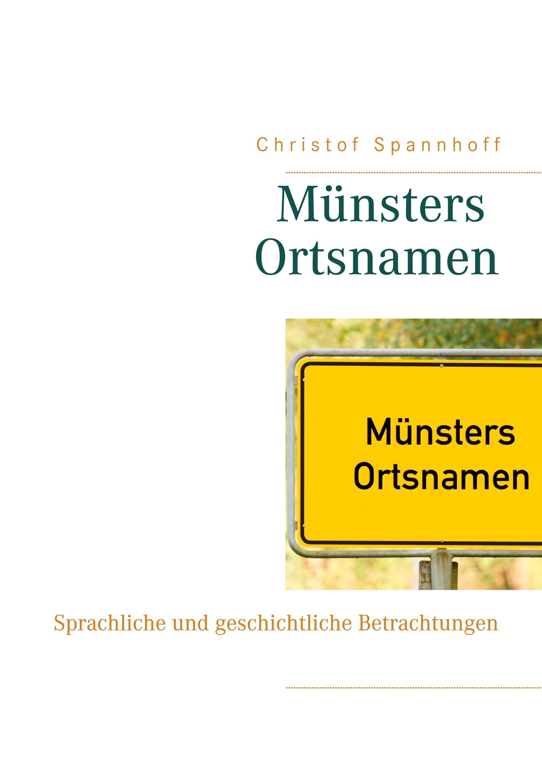 Vorderes Coverbild Münsters Ortsnamen