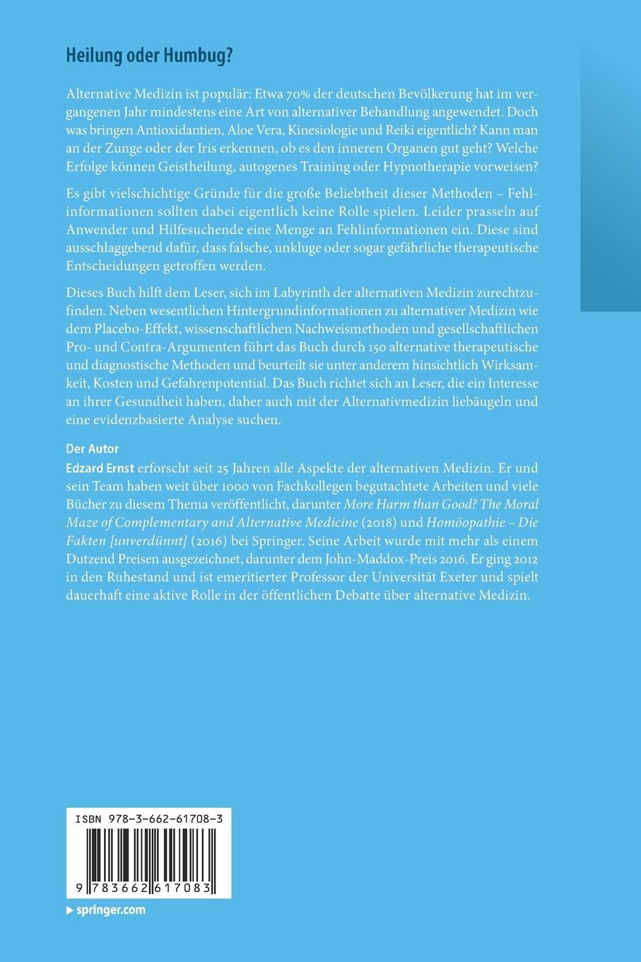 Rückseitencover Heilung oder Humbug?