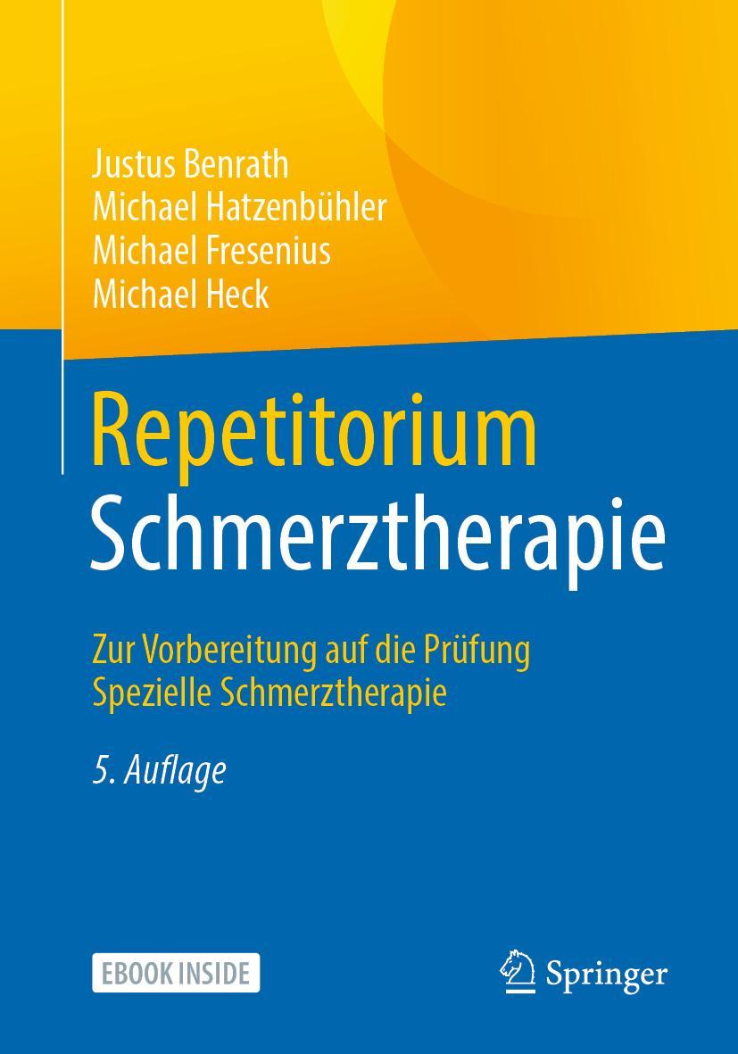 Vorderes Coverbild Repetitorium Schmerztherapie