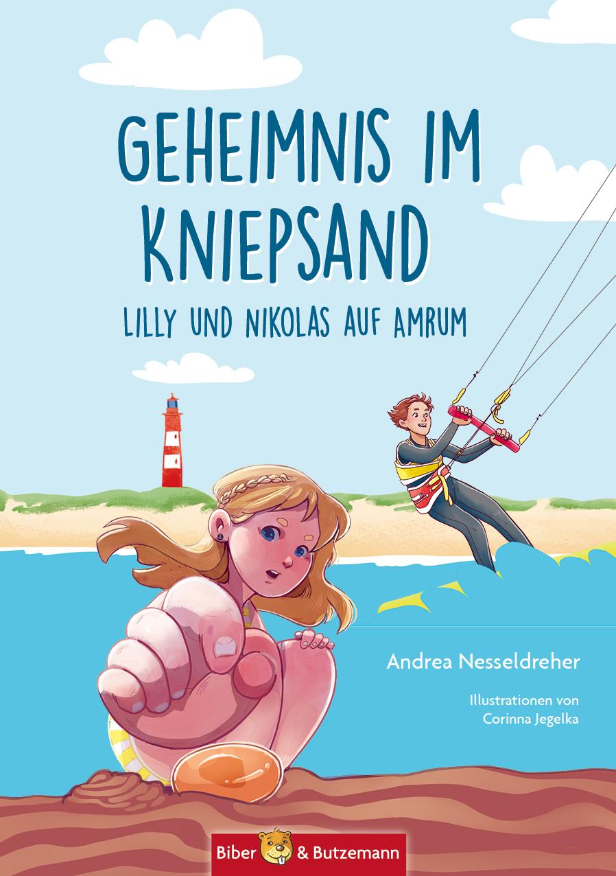 Vorderes Coverbild Geheimnis im Kniepsand - Lilly und Nikolas auf Amrum