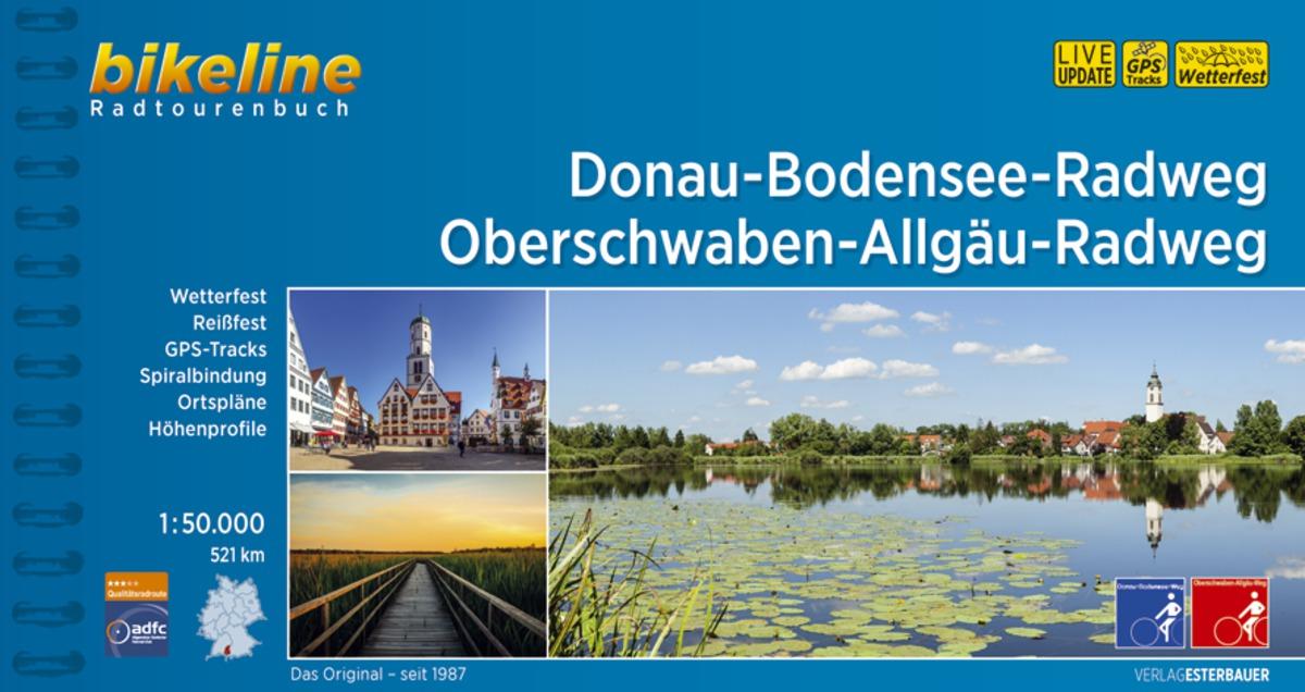 Vorderes Coverbild Donau-Bodensee-Weg, Oberschwaben-Allgäu Weg
