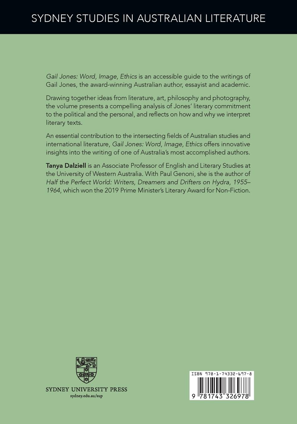 Rückseitencover Gail Jones