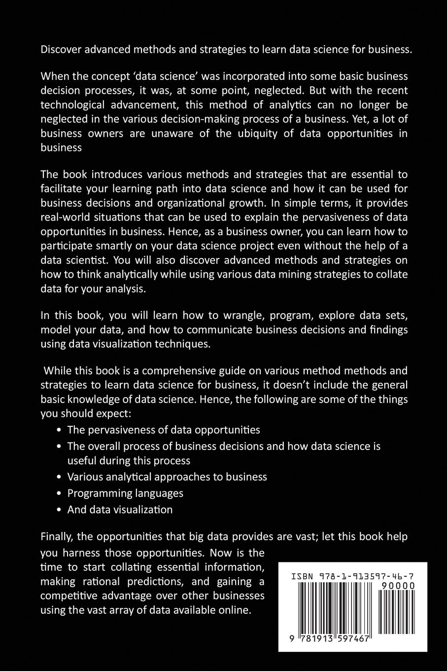 Rückseitencover DATA SCIENCE