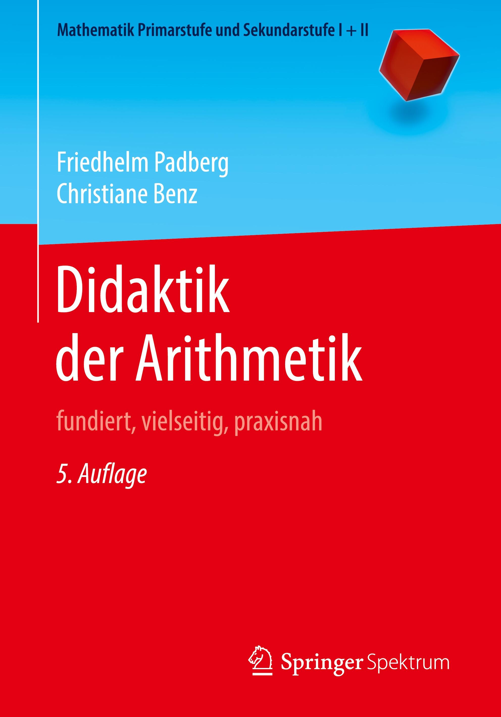 Vorderes Coverbild Didaktik der Arithmetik