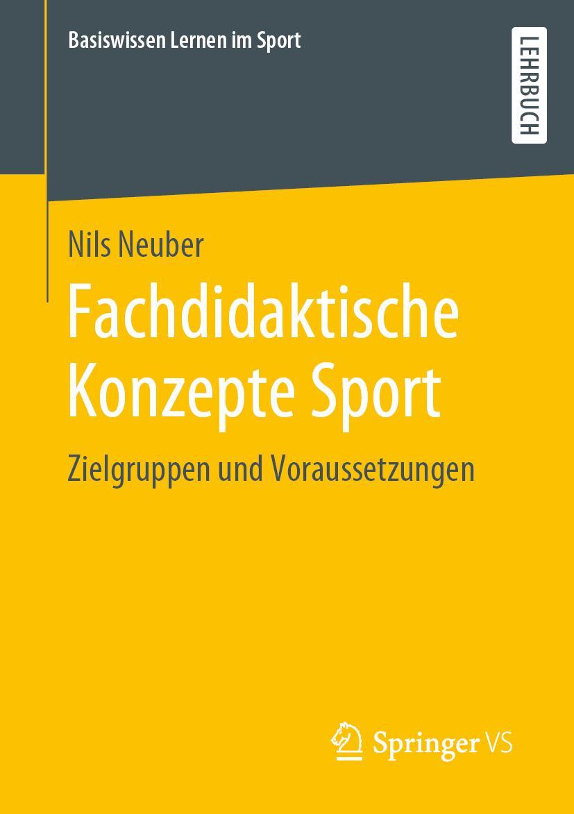 Vorderes Coverbild Fachdidaktische Konzepte Sport