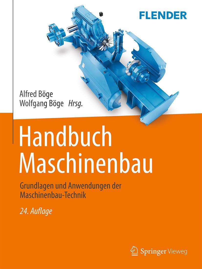 Vorderes Coverbild Handbuch Maschinenbau