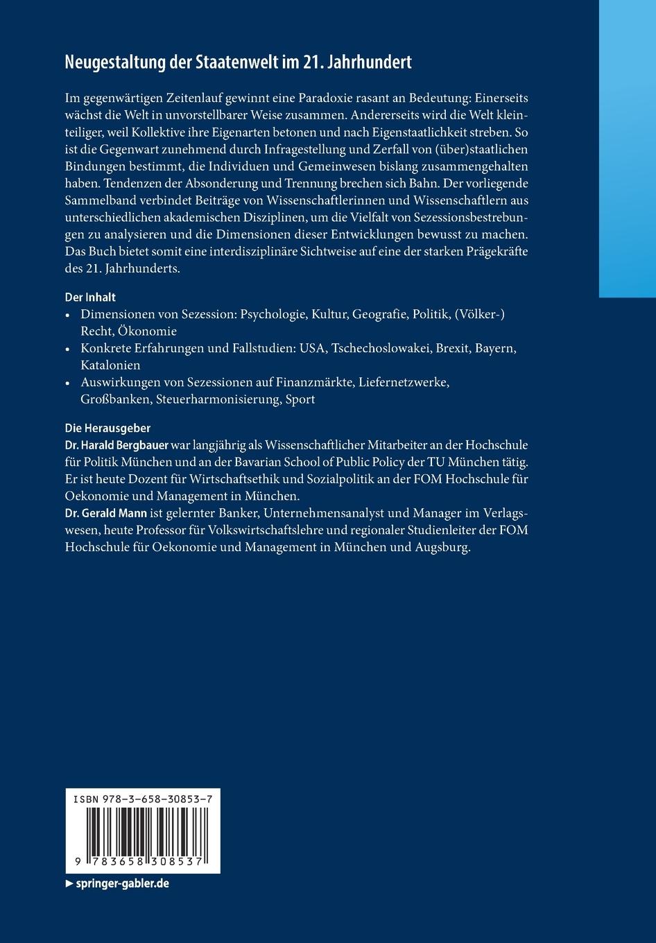 Rückseitencover Neugestaltung der Staatenwelt im 21. Jahrhundert