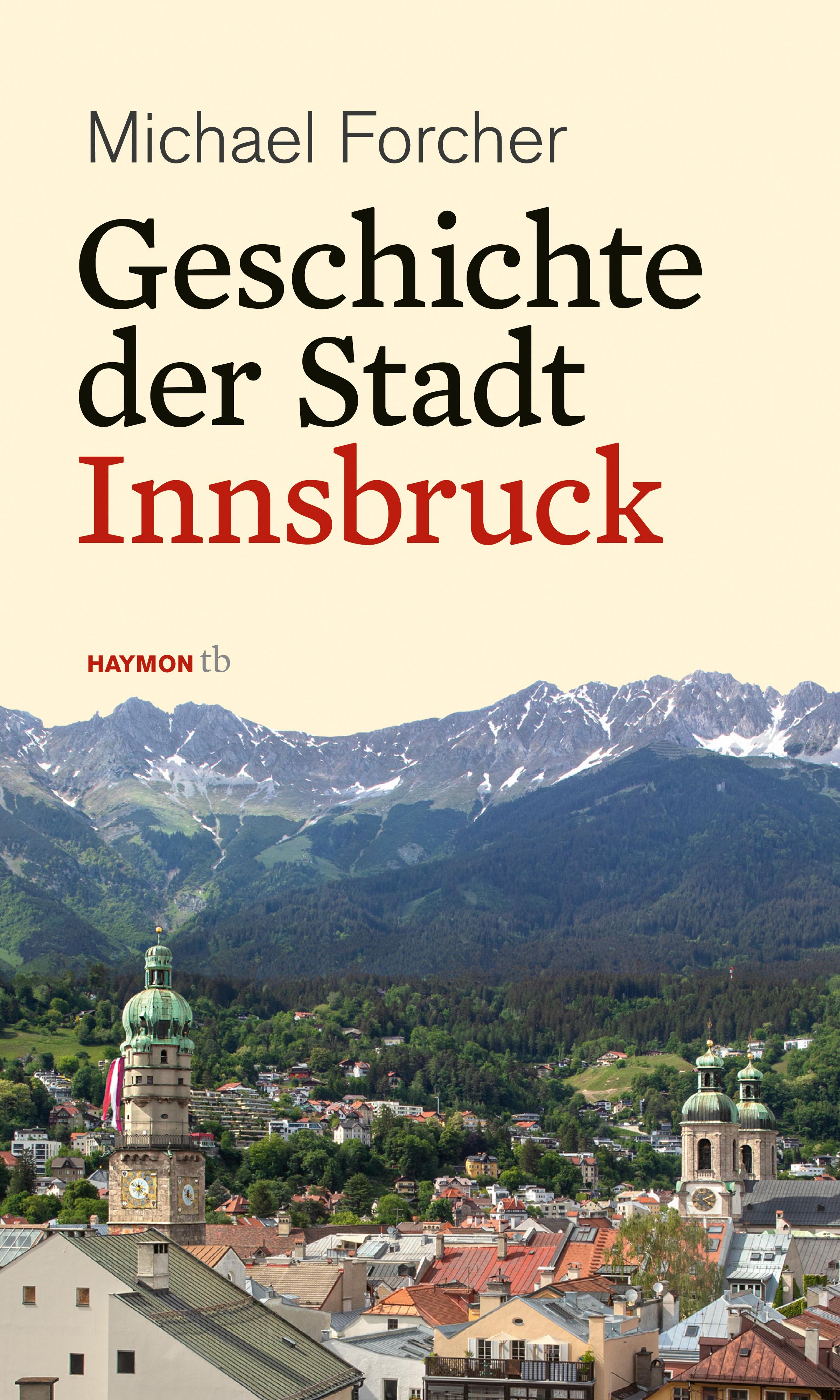 Vorderes Coverbild Geschichte der Stadt Innsbruck