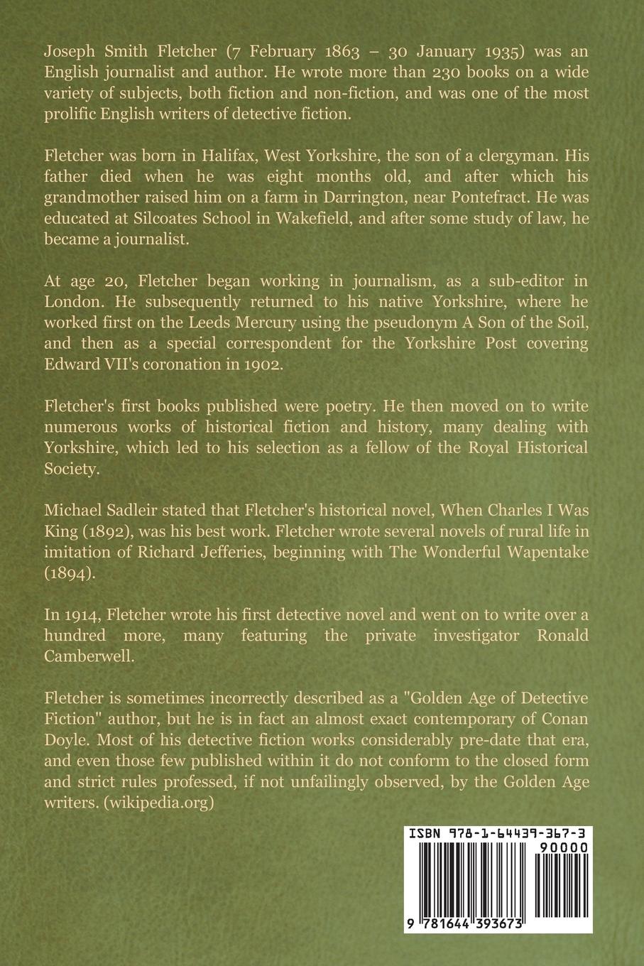 Rückseitencover In the Mayor's Parlour