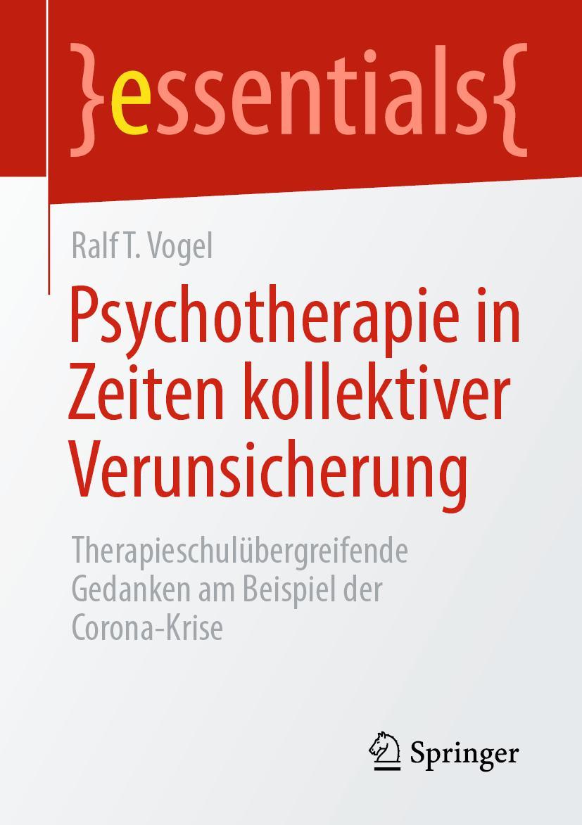 Vorderes Coverbild Psychotherapie in Zeiten kollektiver Verunsicherung