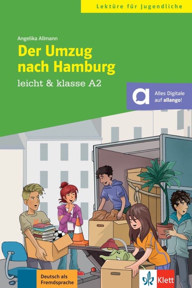 Vorderes Coverbild Der Umzug nach Hamburg. Buch + Online