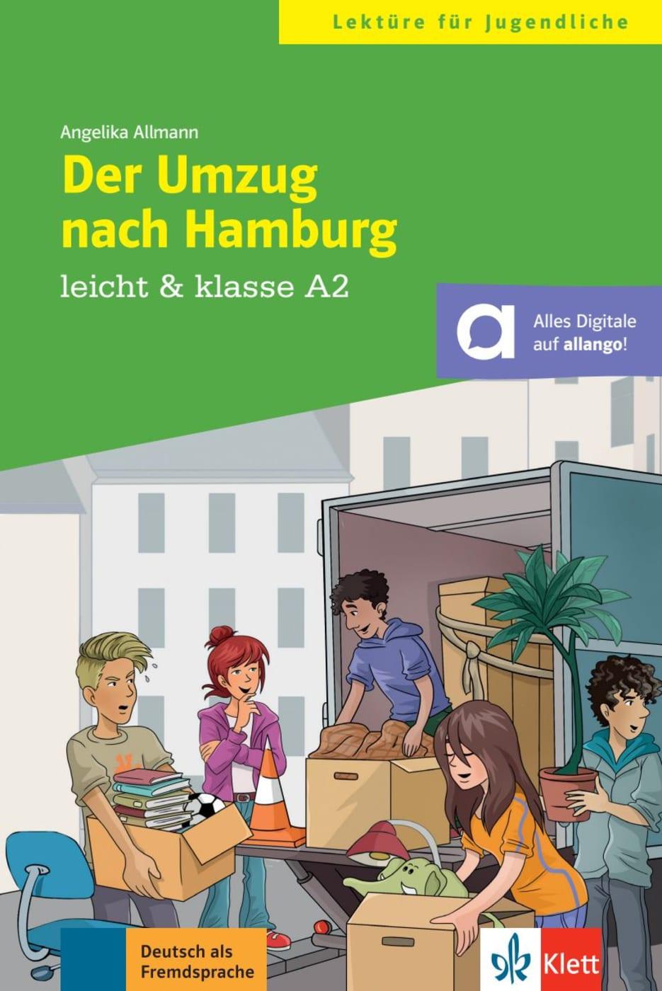 Vorderes Coverbild Der Umzug nach Hamburg. Buch + Online