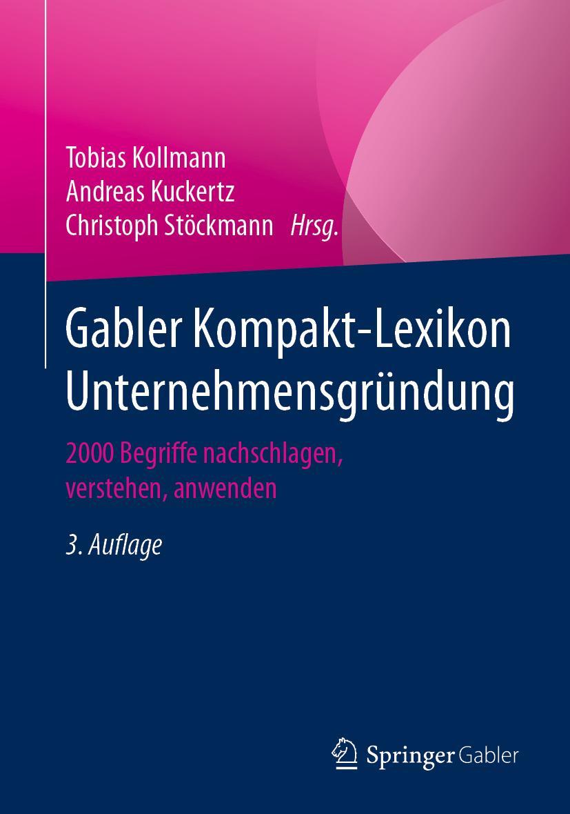 Vorderes Coverbild Gabler Kompakt-Lexikon Unternehmensgründung