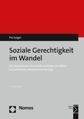 Vorderes Coverbild Soziale Gerechtigkeit im Wandel
