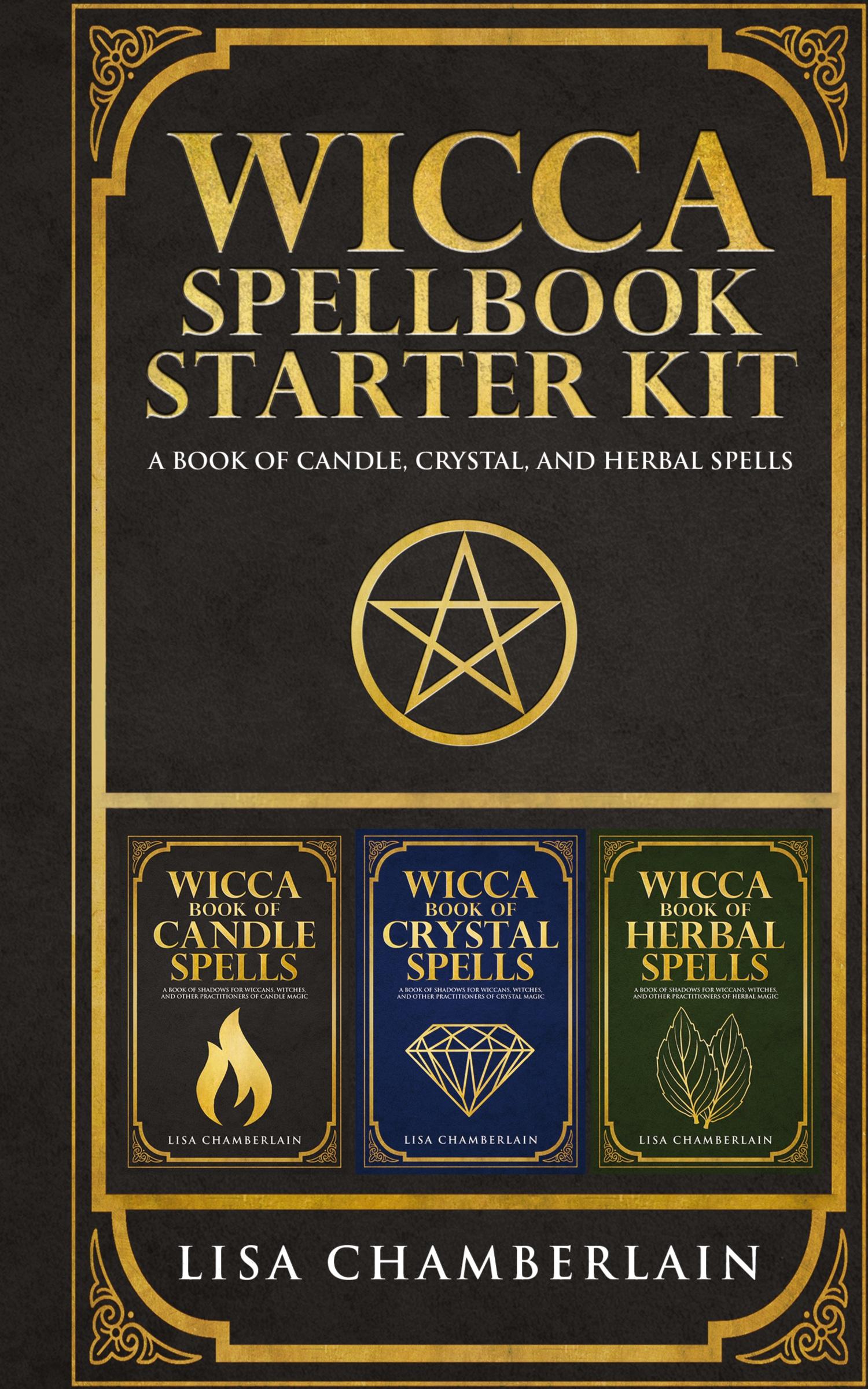 Vorderes Coverbild Wicca Spellbook Starter Kit