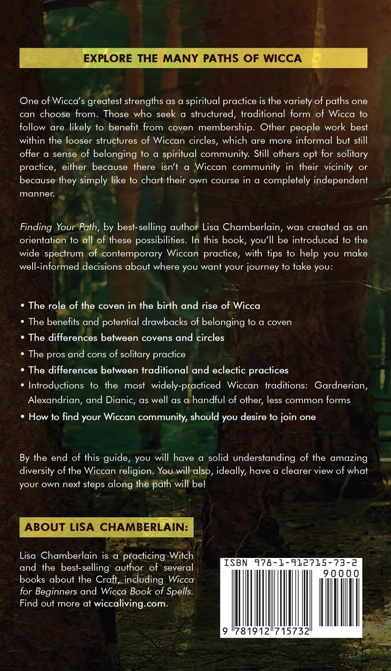 Rückseitencover Wicca Finding Your Path