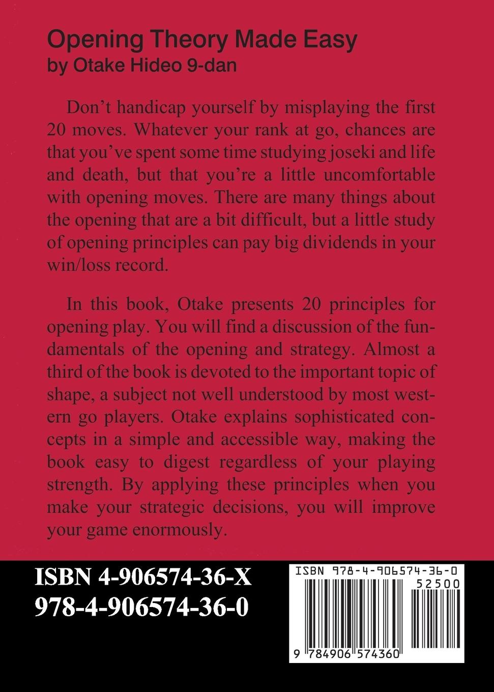 Rückseitencover Opening Theory Made Easy