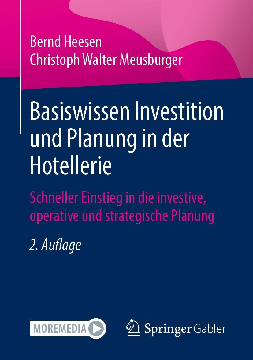 Vorderes Coverbild Basiswissen Investition und Planung in der Hotellerie