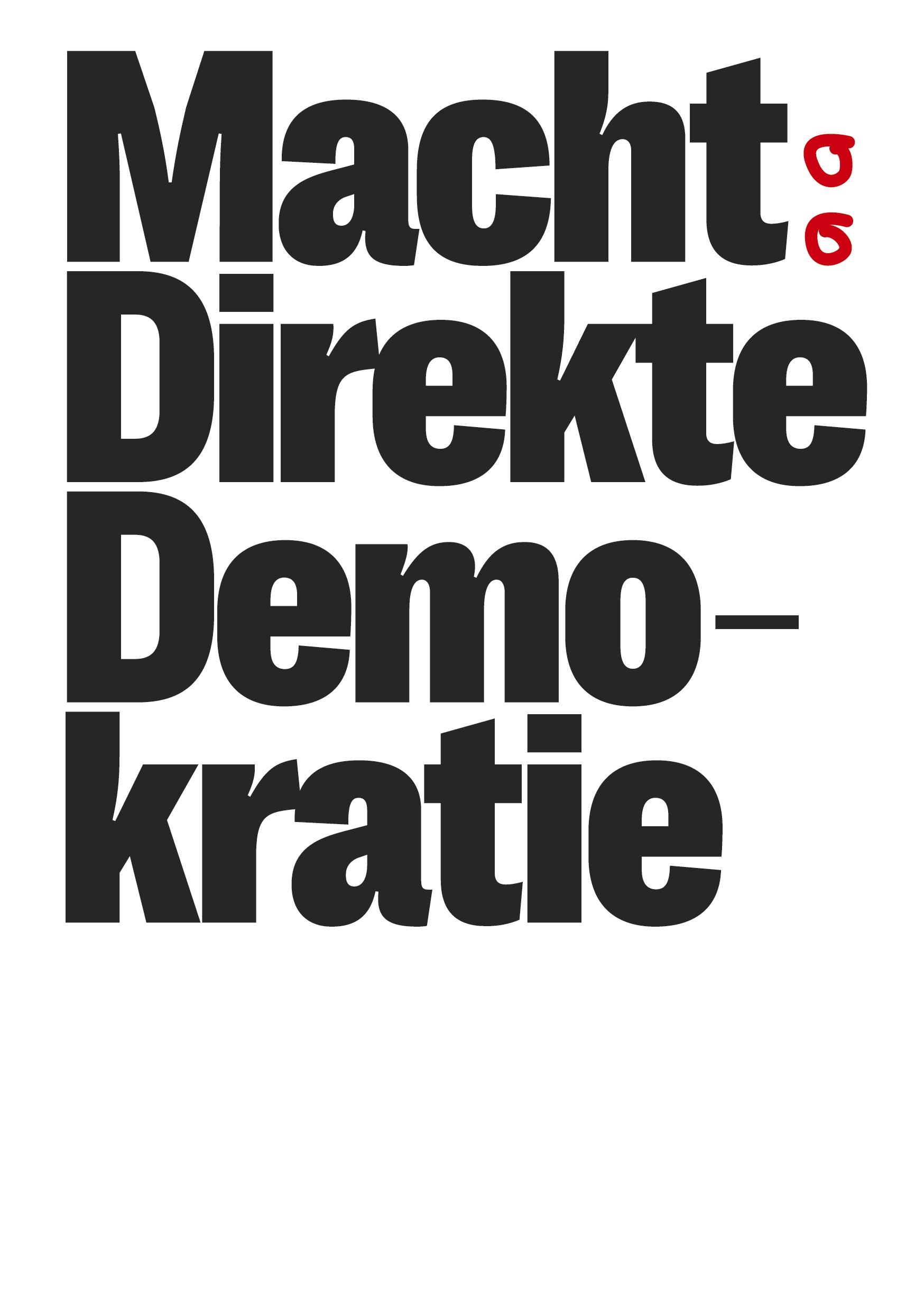Vorderes Coverbild Macht direkte Demokratie