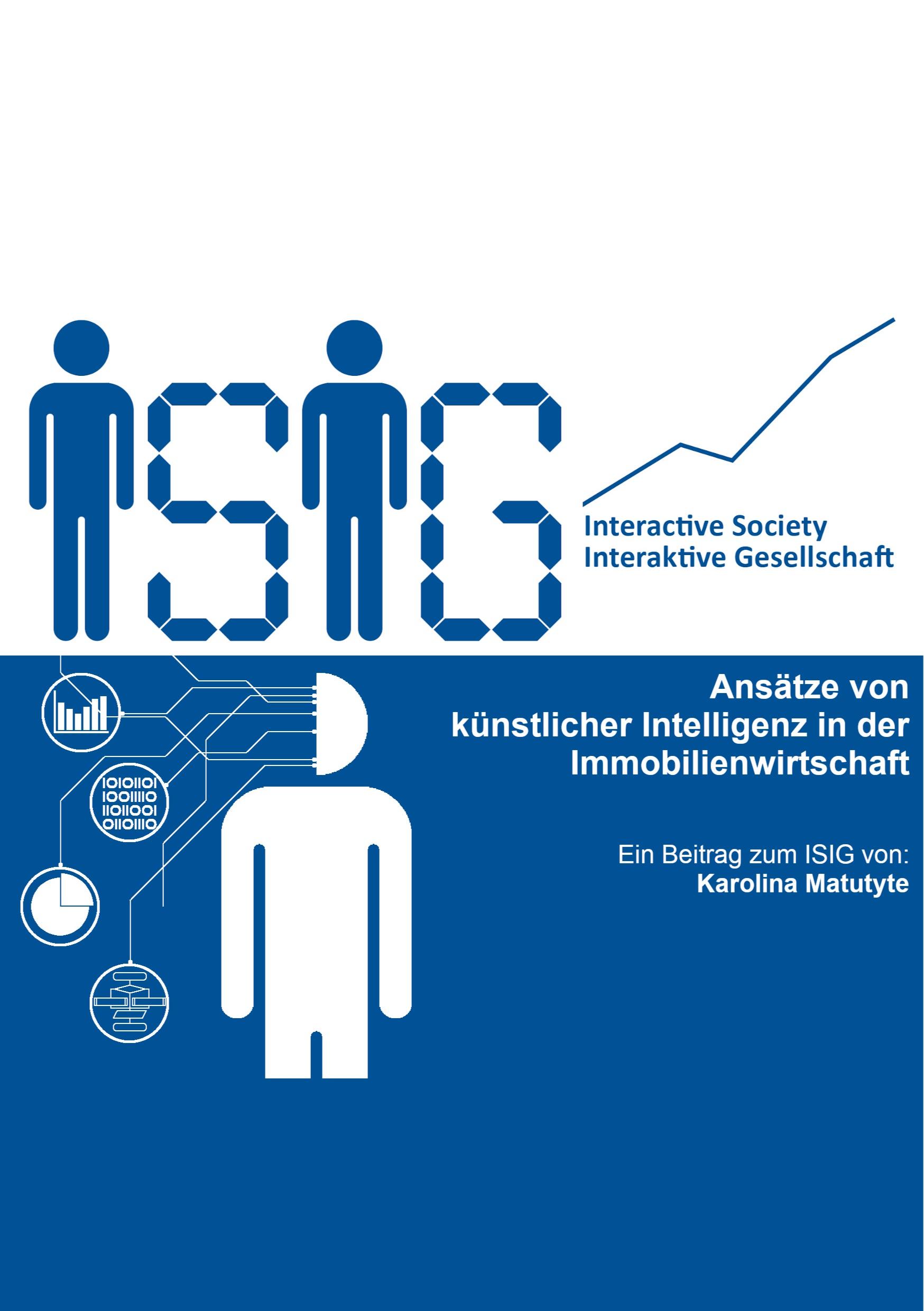 Vorderes Coverbild Ansätze von künstlicher Intelligenz in der Immobilienwirtschaft
