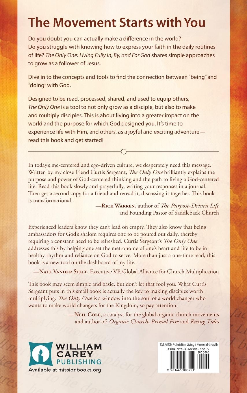 Rückseitencover The Only One