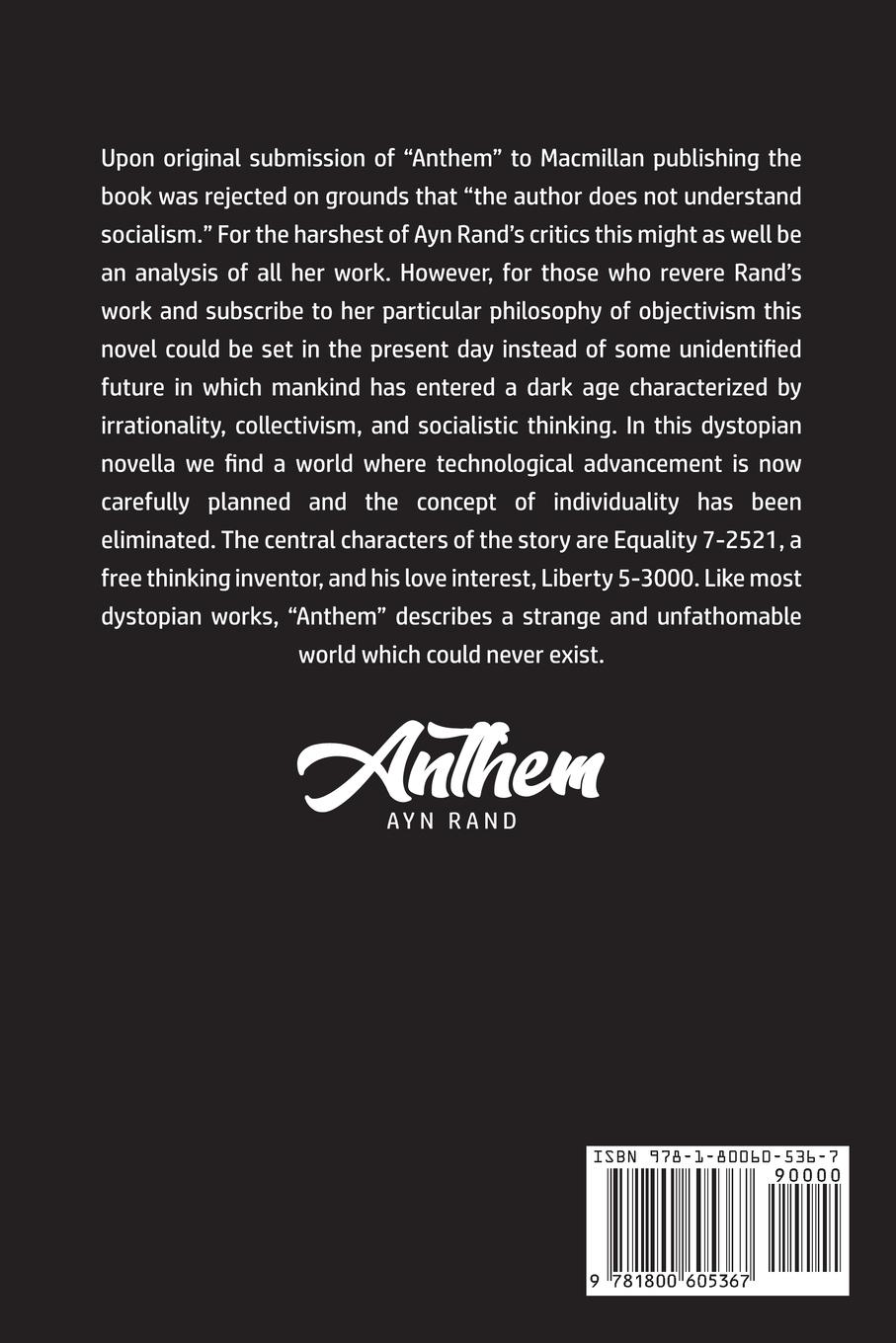 Rückseitencover Anthem