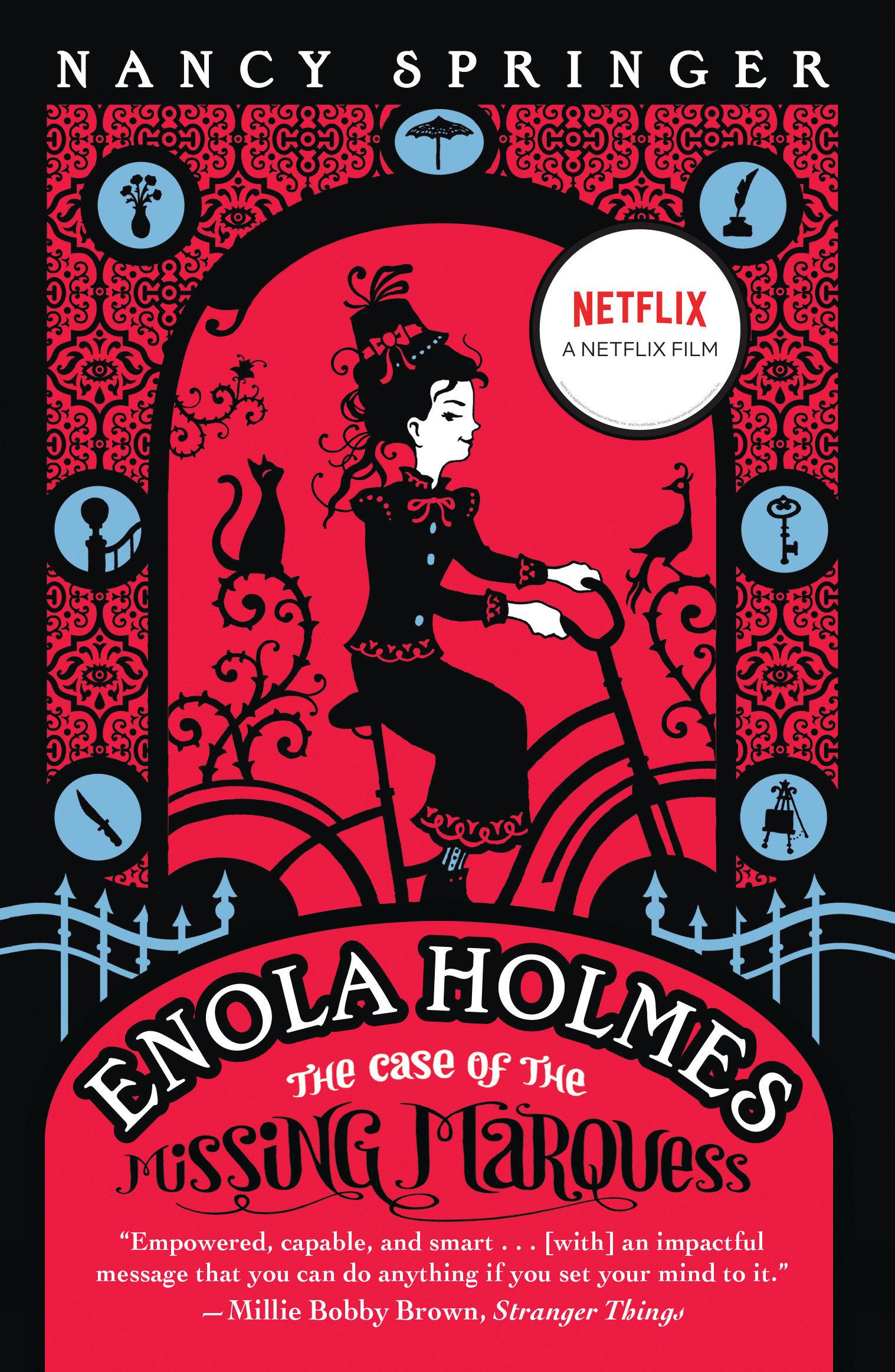 Vorderes Coverbild Enola Holmes: The Case of the Missing Marquess. Movie Tie-In