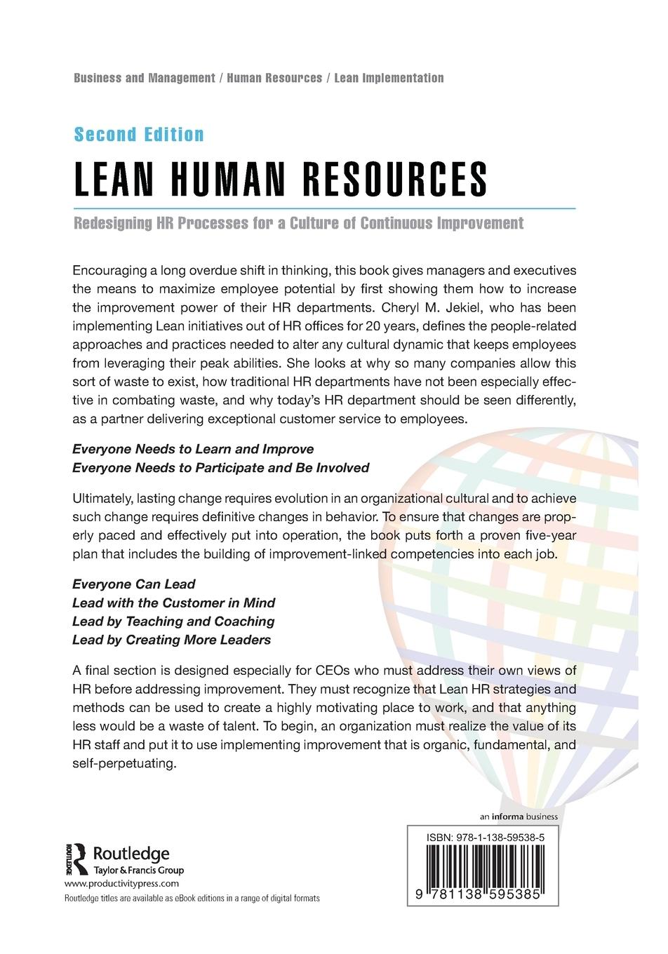 Rückseitencover Lean Human Resources