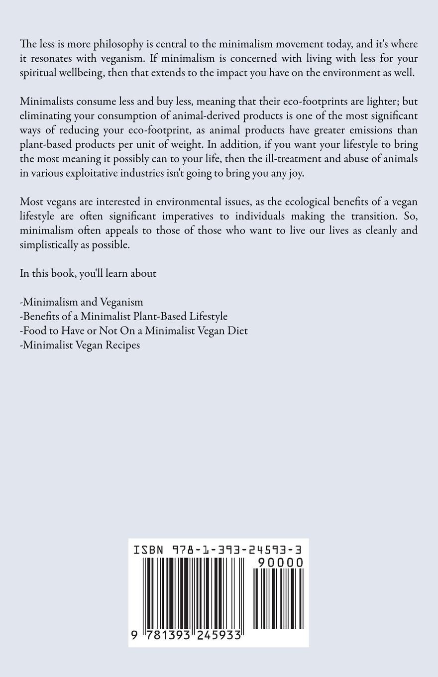 Rückseitencover The Minimalist Vegan