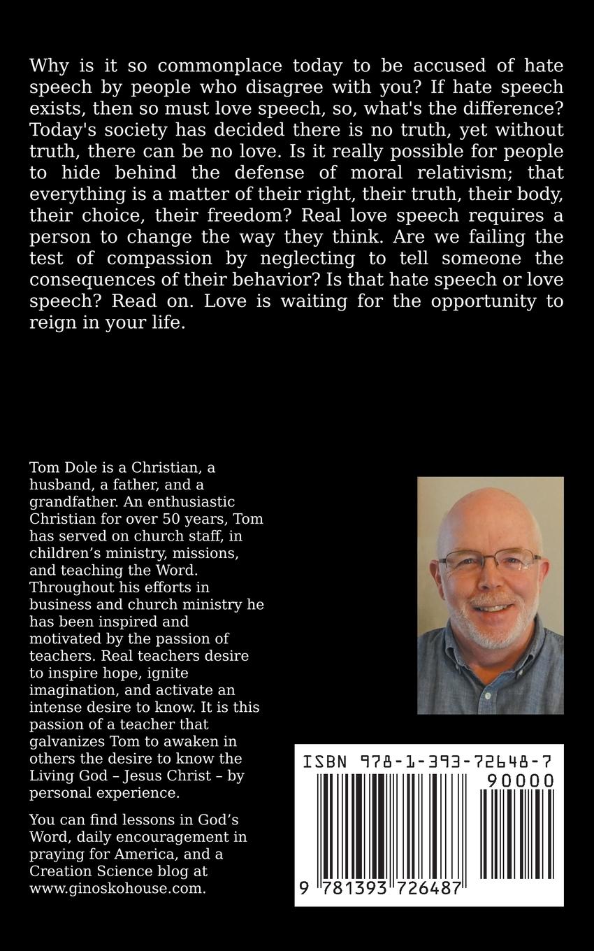 Rückseitencover Love Speech