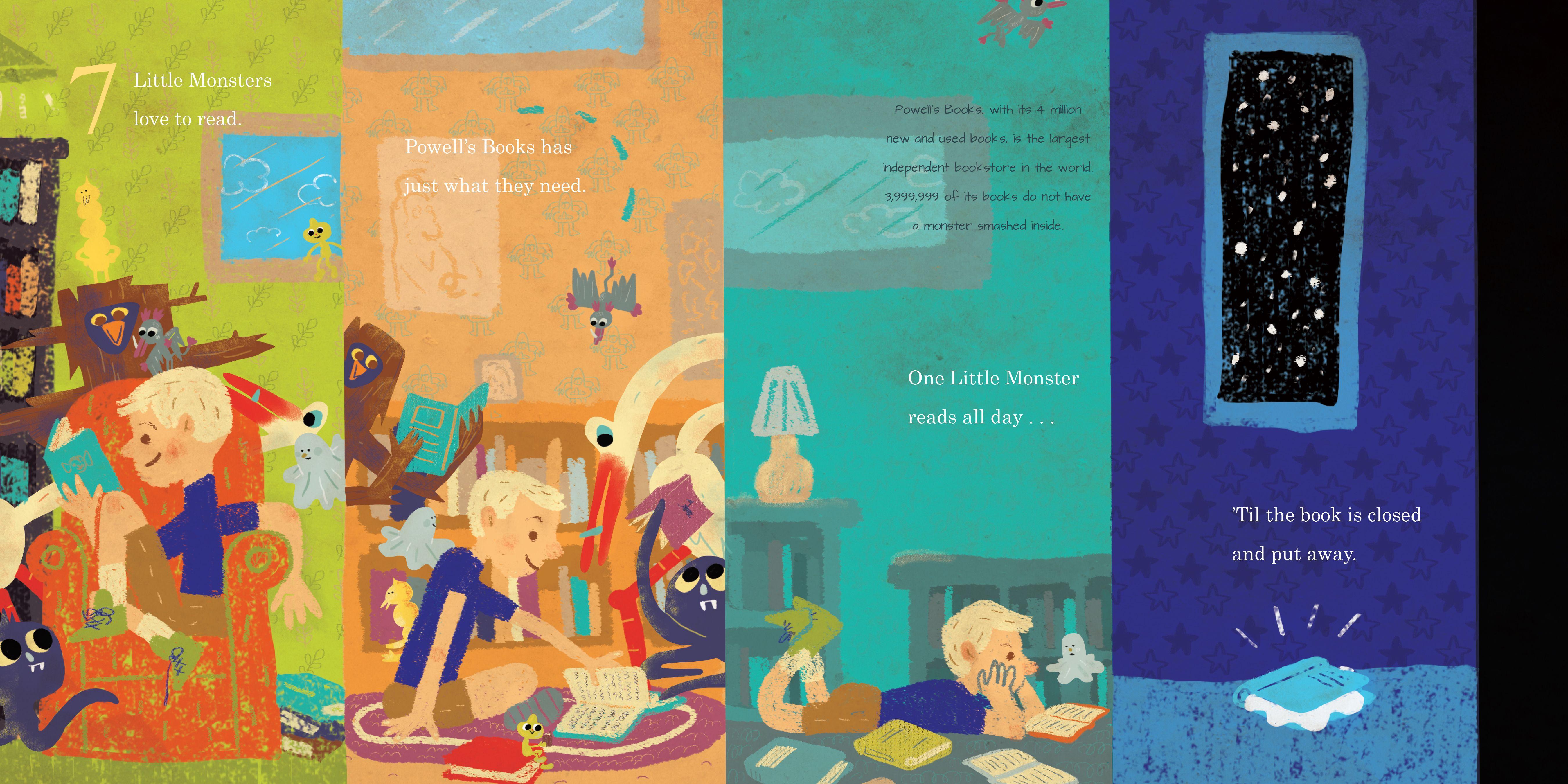 Beispielinhalt (Bild) 10 Little Monsters Visit Oregon, Second Edition