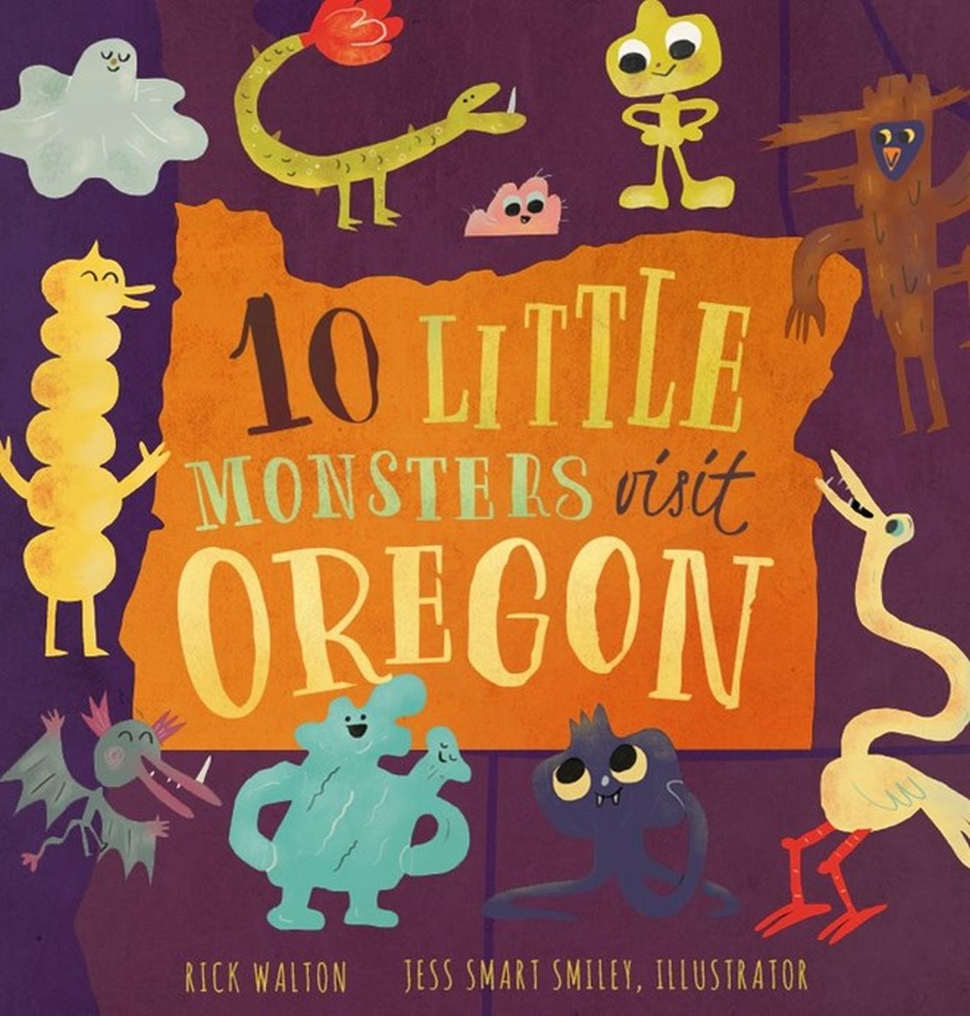 Vorderes Coverbild 10 Little Monsters Visit Oregon, Second Edition
