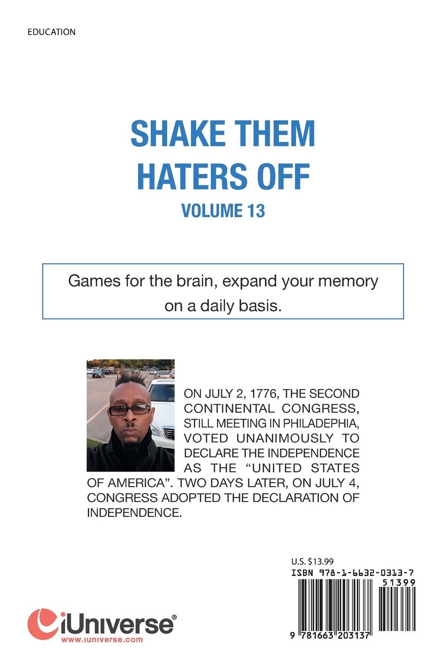 Rückseitencover Shake Them Haters off Volume 13