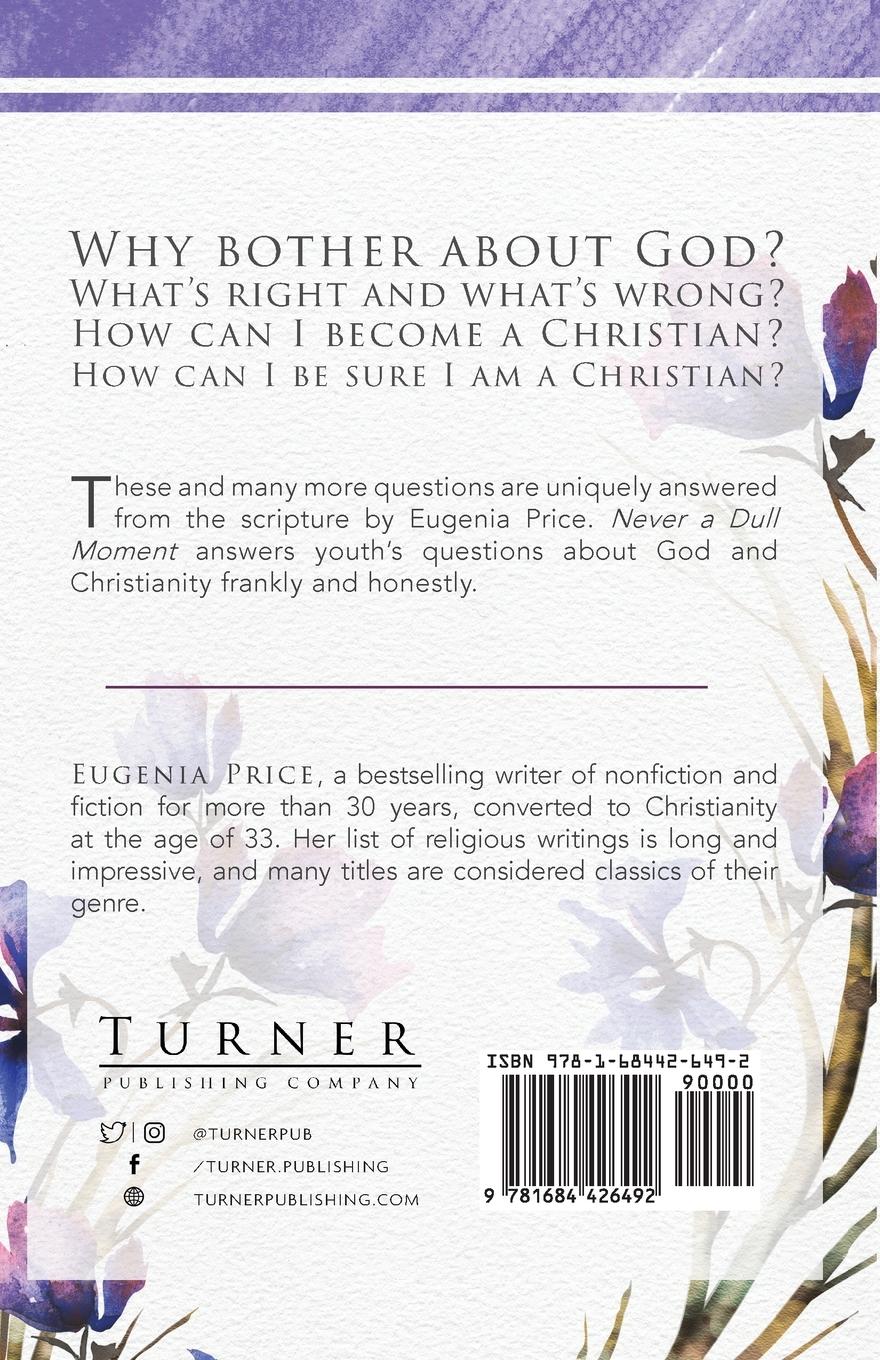 Rückseitencover Never A Dull Moment